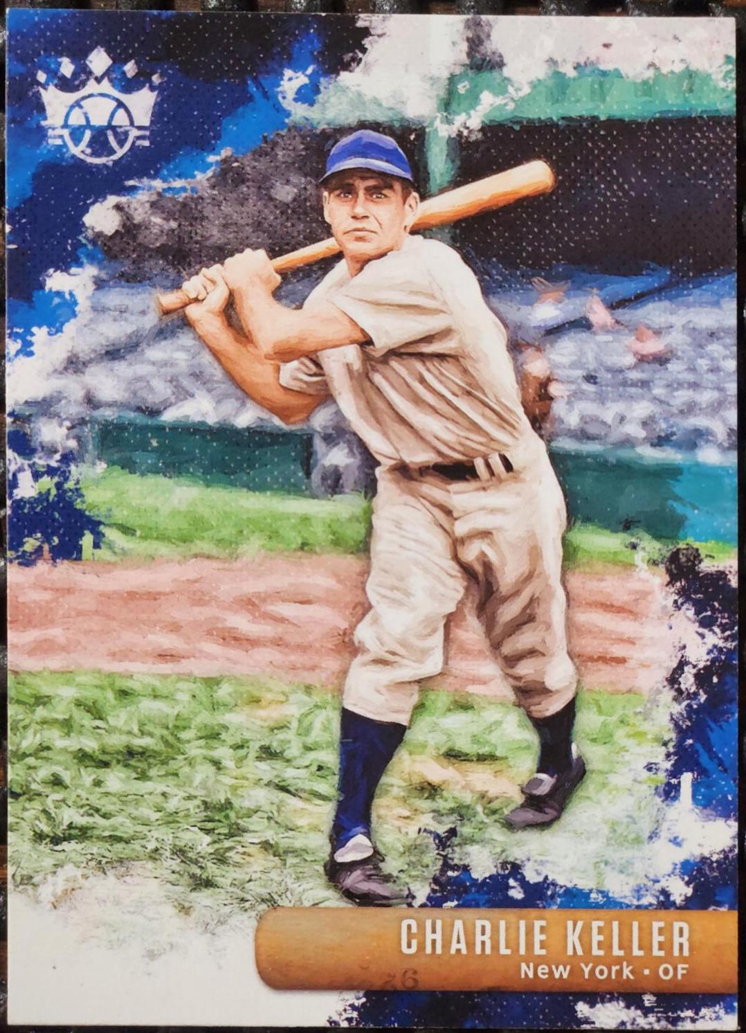Charlie Keller #30 Baseball Cards 2019 Panini Diamond Kings