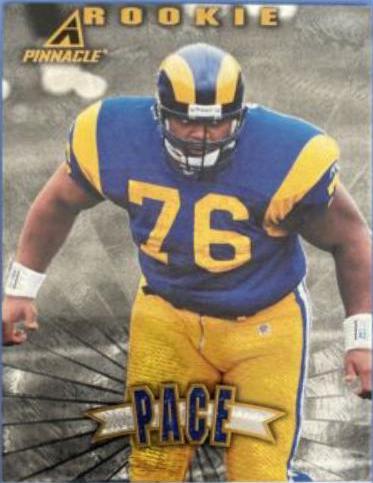Orlando Pace #155 Football Cards 1997 Pinnacle