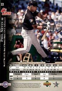 Phil Nevin #22 Baseball Cards 1995 Upper Deck Minor League