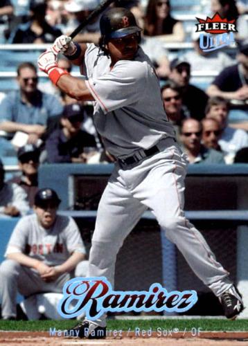 Manny Ramirez #25 Baseball Cards 2007 Ultra