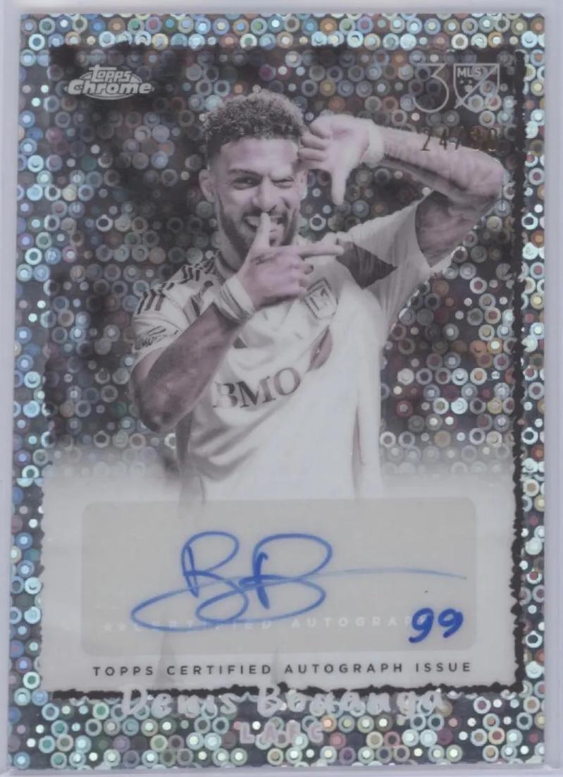 Denis Bouanga #NFA-DB 2025 Topps Chrome MLS 1995 Autograph