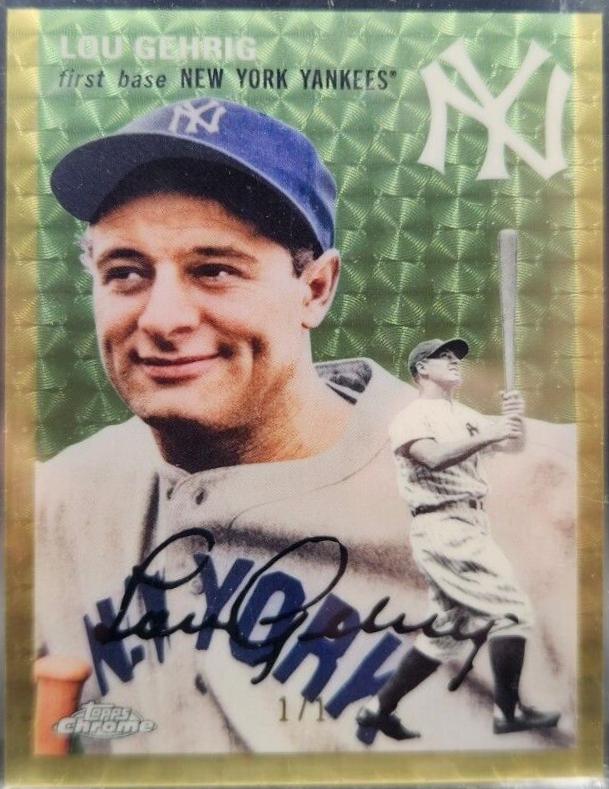 Lou Gehrig [Superfractor] #325