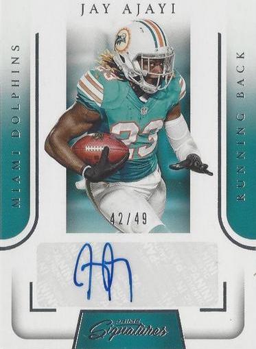 Jay Ajayi #PS-JA Football Cards 2016 Panini Prime Signatures