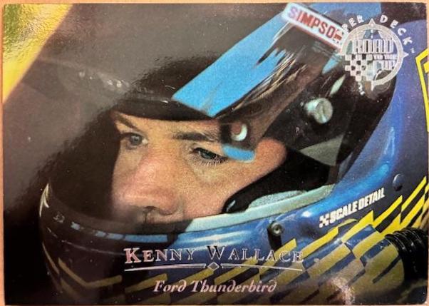 Kenny Wallace #RC20 Racing Cards 1996 Upper Deck Road to the Cup NASCAR