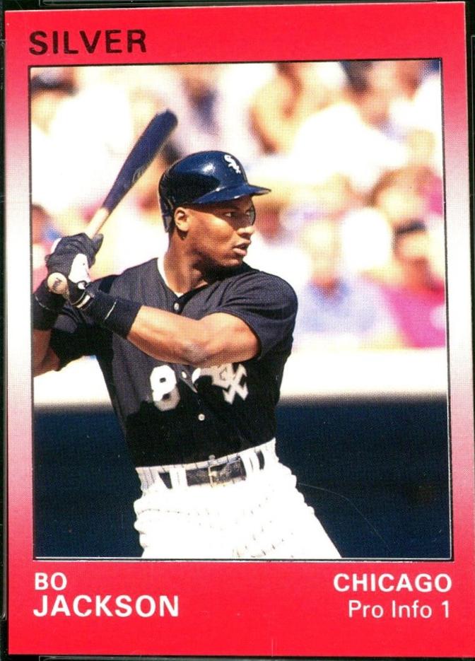 Bo Jackson #102 1991 Star Silver Edition Baseball