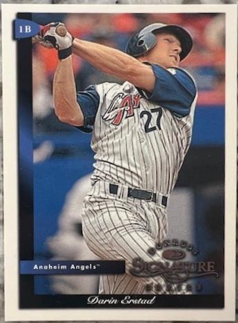 Darin Erstad #26 1998 Donruss Signature Baseball