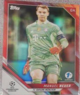 Manuel Neuer #159 2021 Topps UEFA Champions League 1st Edition