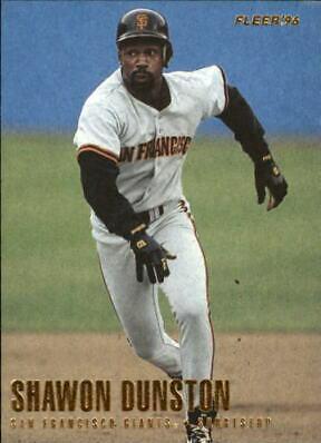 Shawon Dunston #U204 Baseball Cards 1996 Fleer Update