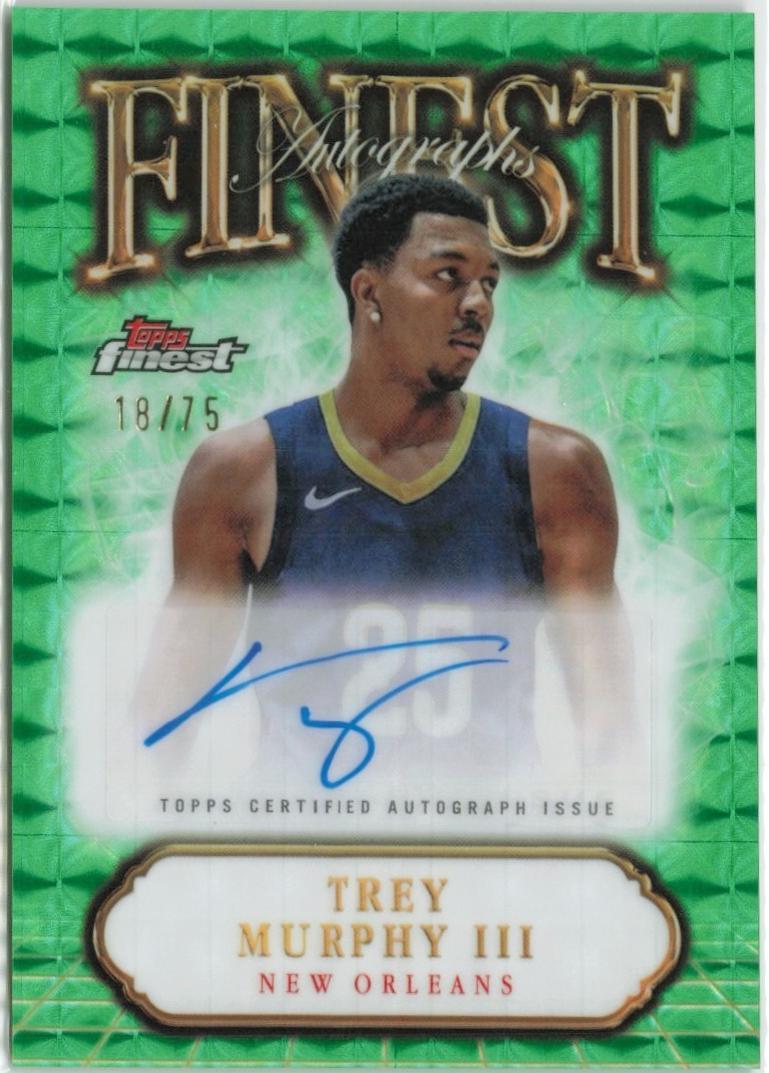 Trey Murphy III [Green Geometric Refractor] #FA-TM