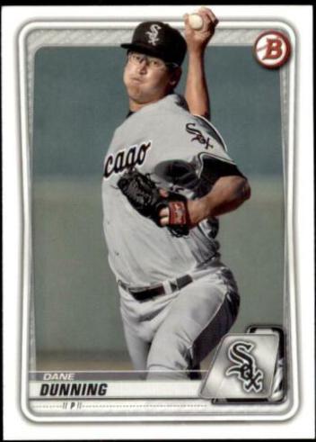 Dane Dunning #BP-92 2020 Bowman Baseball Prospects