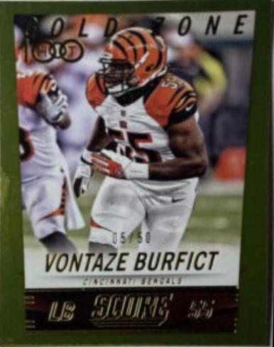 Vontaze Burfict [Gold Zone] #272