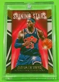 Lebron James #7 Basketball Cards 2014 Panini Hoops Shining Stars