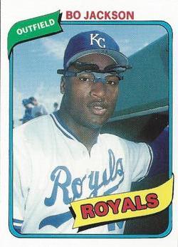 Bo Jackson #4 Baseball Cards 1990 Baseball Card Boom Repli Cards