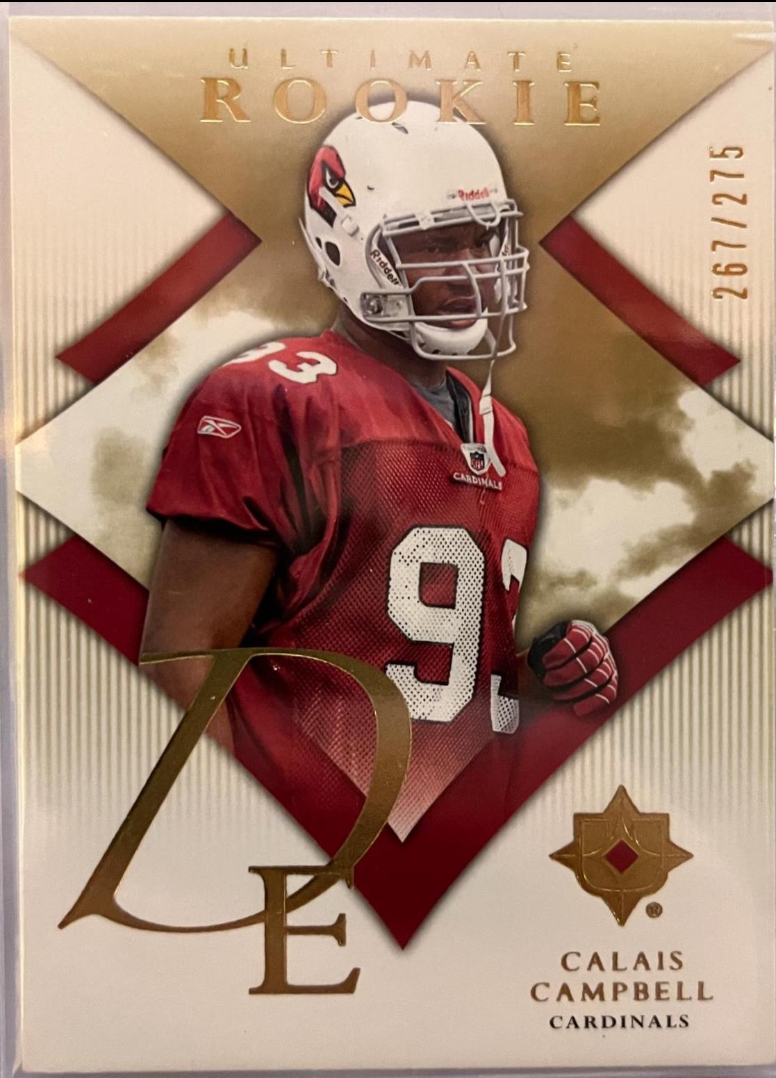 Calais Campbell #137 Football Cards 2008 Upper Deck Ultimate Collection