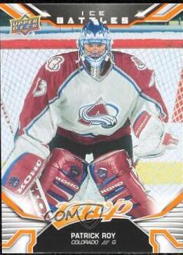 Patrick Roy #PW-1 Hockey Cards 2022 Upper Deck MVP Pack Wars Achievement