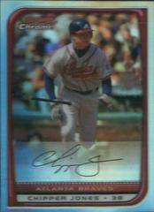 Chipper Jones [Refractor] #164 Baseball Cards 2008 Bowman Chrome Prices