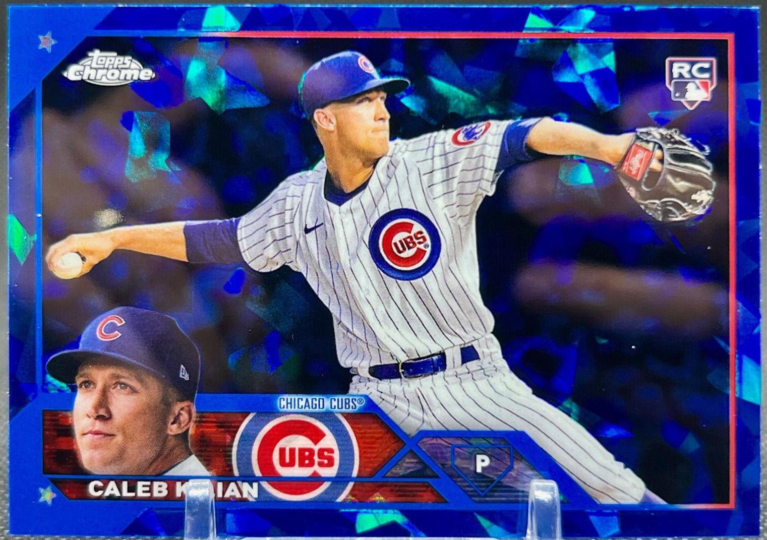 Caleb Kilian #69 Baseball Cards 2023 Topps Chrome Sapphire