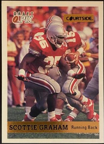 Scottie Graham #46 Football Cards 1992 Courtside