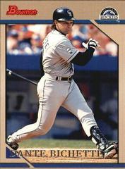 Dante Bichette #25 Baseball Cards 1996 Bowman Prices