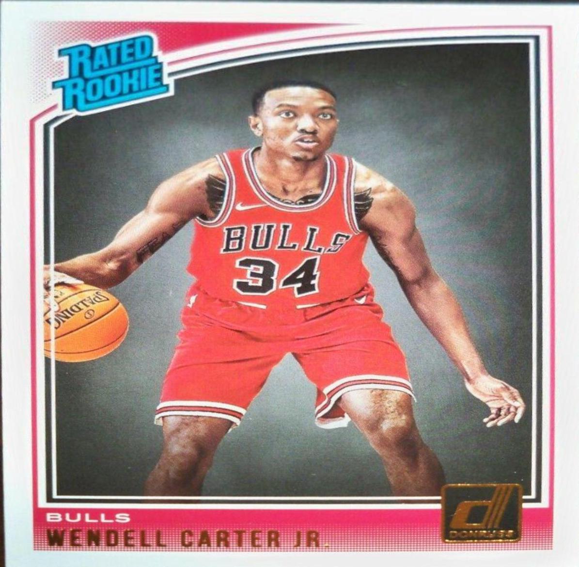 Wendell Carter Jr. #170 Basketball Cards 2018 Panini Donruss