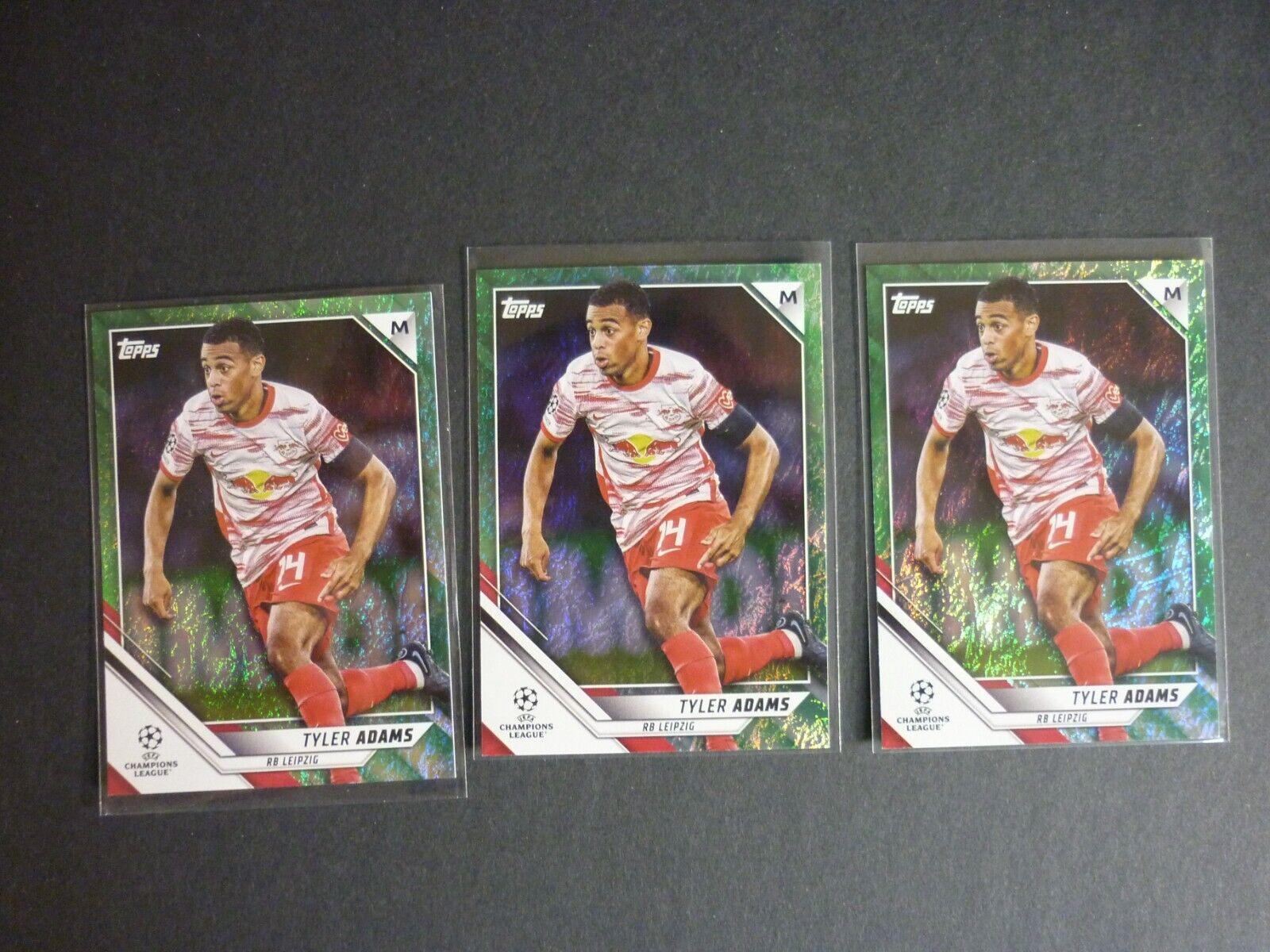 Tyler Adams #95 2021 Topps UEFA Champions League Jade