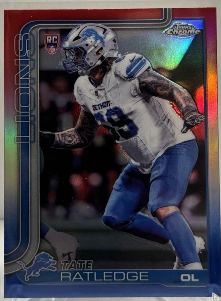 2025 Tate Ratledge [Red White Blue Refractor] #383