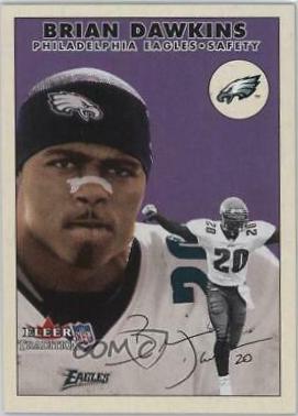Brian Dawkins #7 Football Cards 2000 Fleer