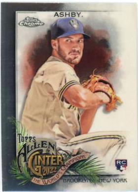 Aaron Ashby #174 Baseball Cards 2022 Topps Allen & Ginter Chrome