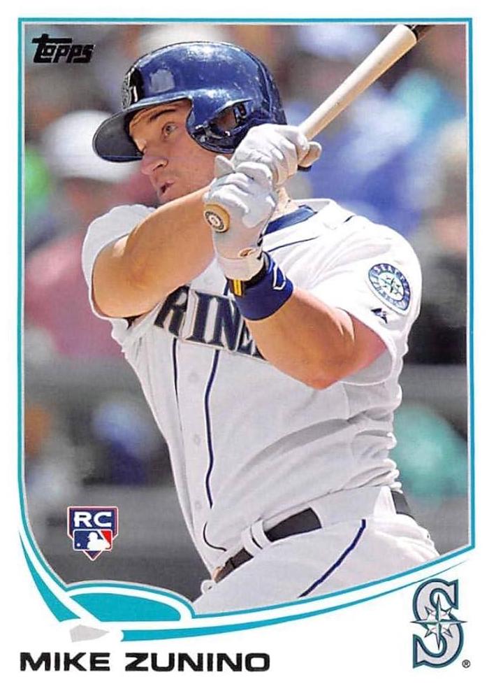 Mike Zunino #US126 Baseball Cards 2013 Topps Update