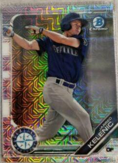 Jarred Kelenic #13 Baseball Cards 2019 Bowman Mega Box Chrome