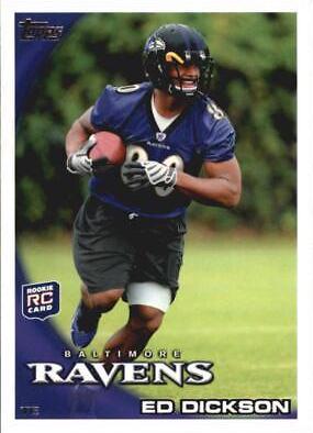 Ed Dickson #57 Football Cards 2010 Topps