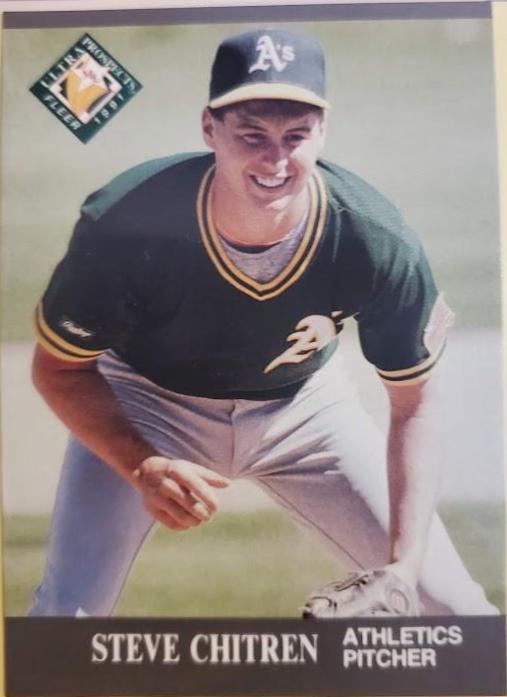 Steve Chitren #376 Baseball Cards 1991 Ultra