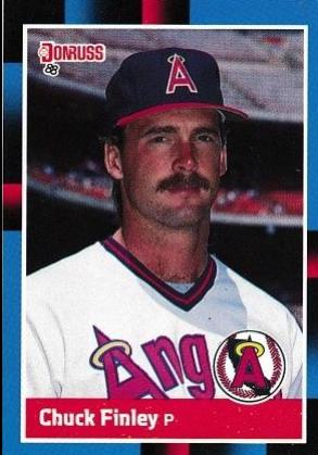 Chuck Finley #530 Baseball Cards 1988 Donruss