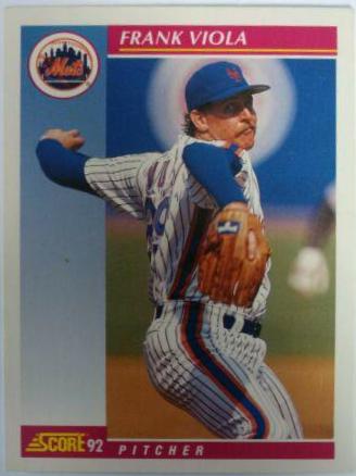 Frank Viola #220 Baseball Cards 1992 Score