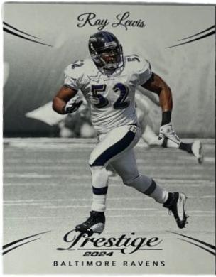 Ray Lewis #28 Football Cards 2024 Panini Prestige