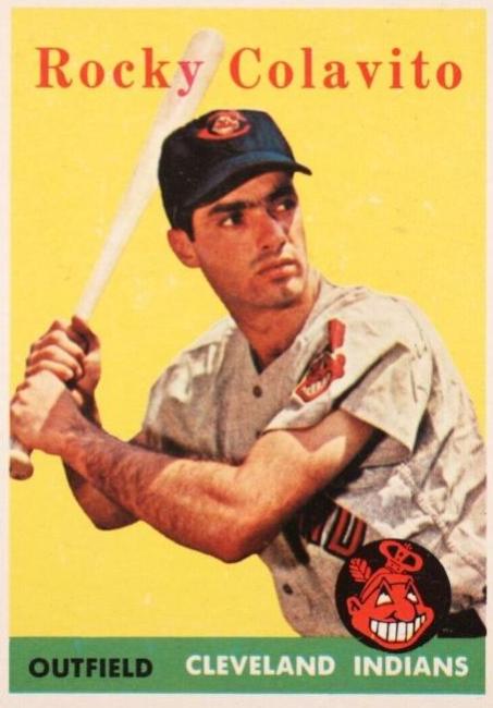 Rocky Colavito #368 Baseball Cards 1958 Topps