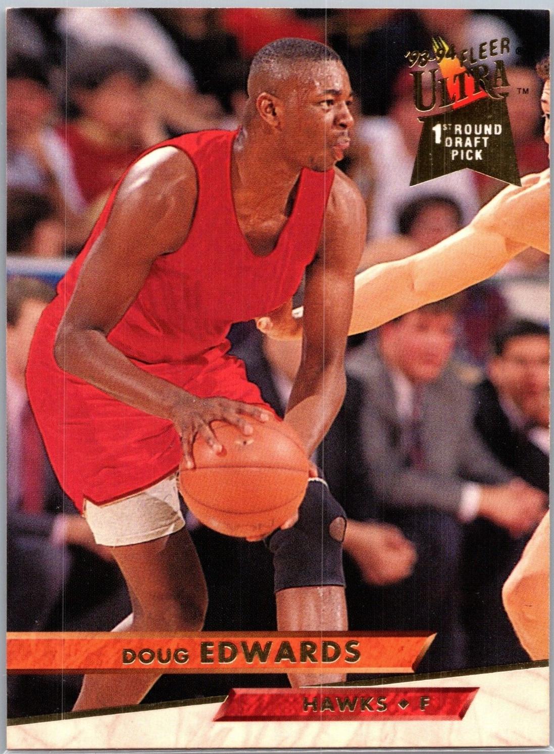 Doug Edwards #3 Basketball Cards 1993 Ultra