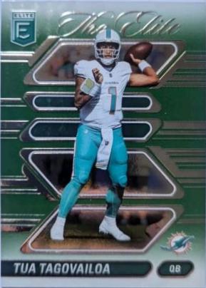 Tua Tagovailoa #7 Football Cards 2024 Panini Donruss Elite The Elite