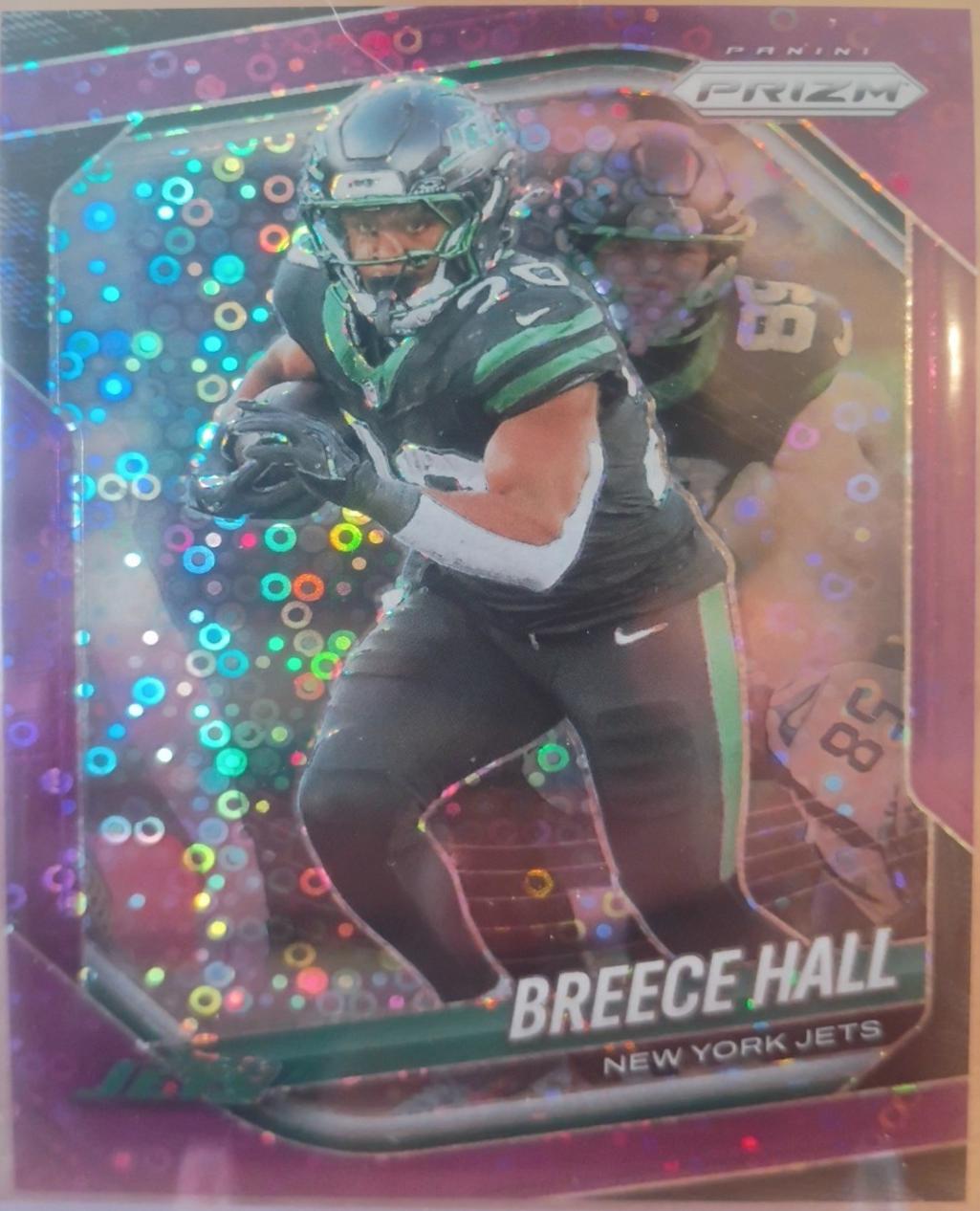 Breece Hall [Purple] #50