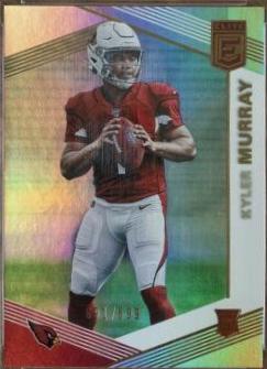 Kyler Murray #106 Football Cards 2019 Panini Donruss Elite