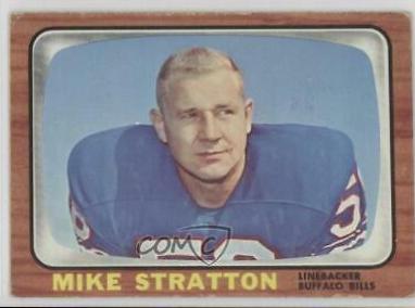 Mike Stratton #30 Football Cards 1966 Topps