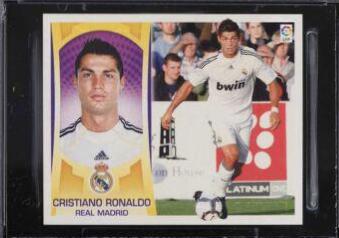 Cristiano Ronaldo #2 Soccer Cards 2009 Panini Stickers Colecciones Este