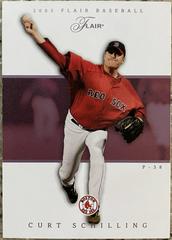 Curt Schilling [Row 2] #1 Baseball Cards 2005 Flair Prices