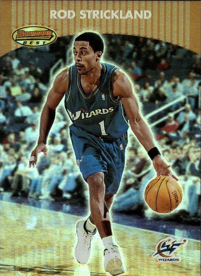 Rod Strickland #33 Basketball Cards 2000 Bowman's Best