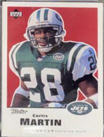 Curtis Martin #107 1999 Upper Deck Retro Football