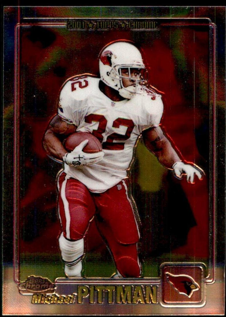 Michael Pittman #12 Football Cards 2001 Topps Chrome