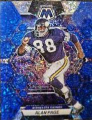 Alan ページ Alan Page [Blue Sparkle] #156 Prices | 2023 Panini Mosaic