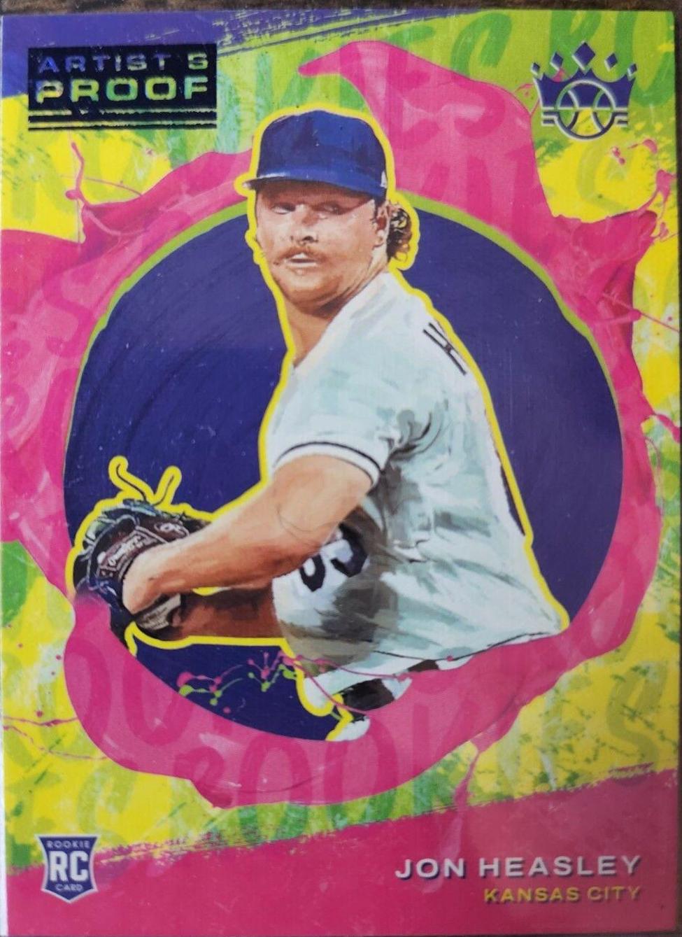 Jon Heasley #150 Baseball Cards 2022 Panini Diamond Kings