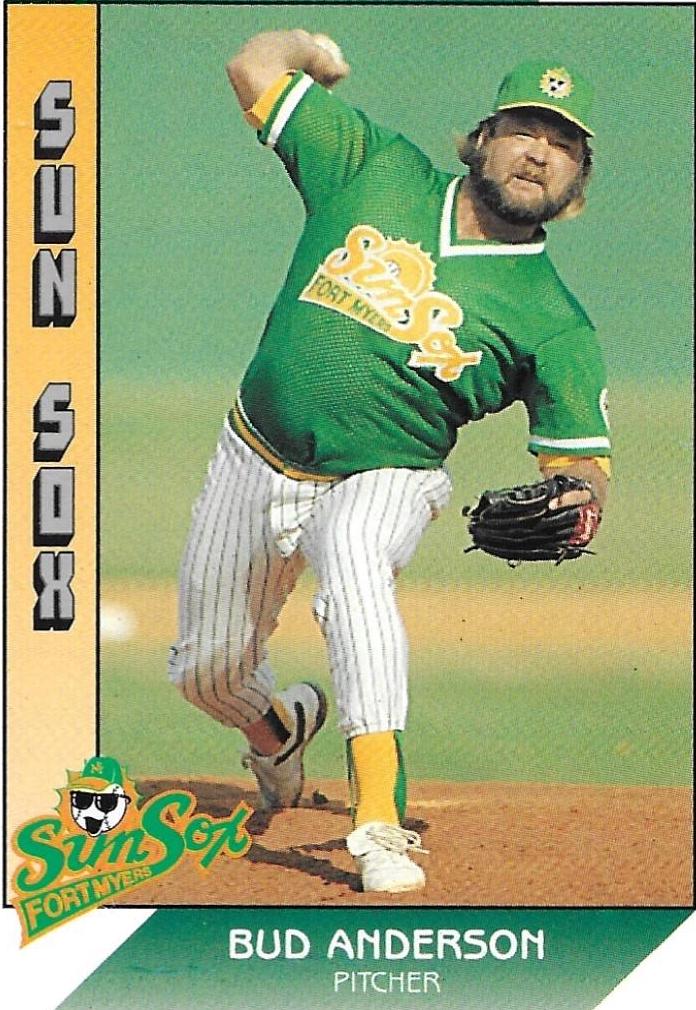 Bud Anderson #4 Baseball Cards 1991 Pacific Senior League