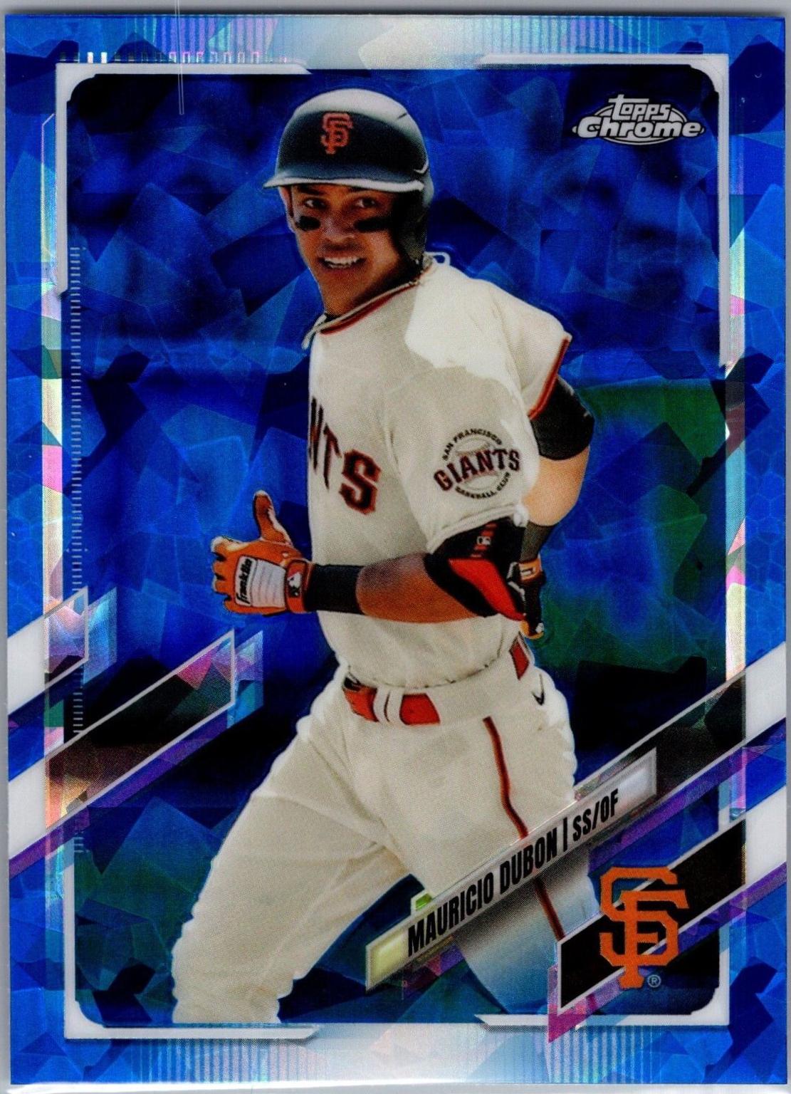 Mauricio Dubon #8 Baseball Cards 2021 Topps Chrome Sapphire